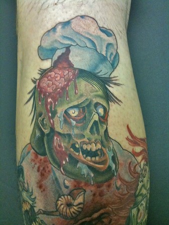 Tattoos - Zombie Chef - 42380